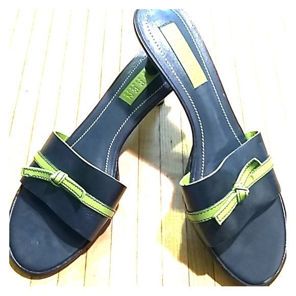 Lauren Ralph Lauren Shoes - Lauren Ralph Lauren size 8.5B blue w green #L026F